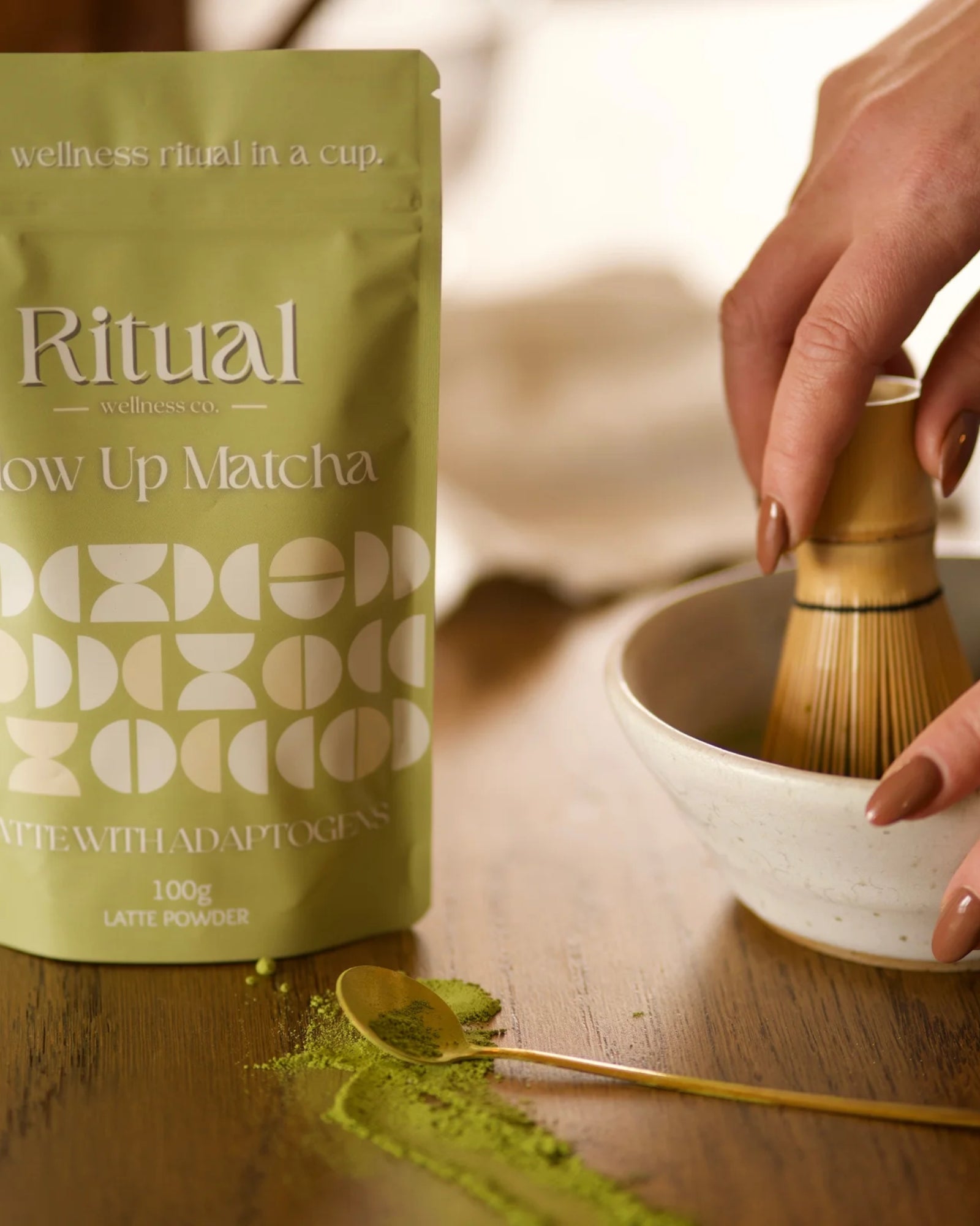 GLOW UP MATCHA - 100g LATTE POWDER