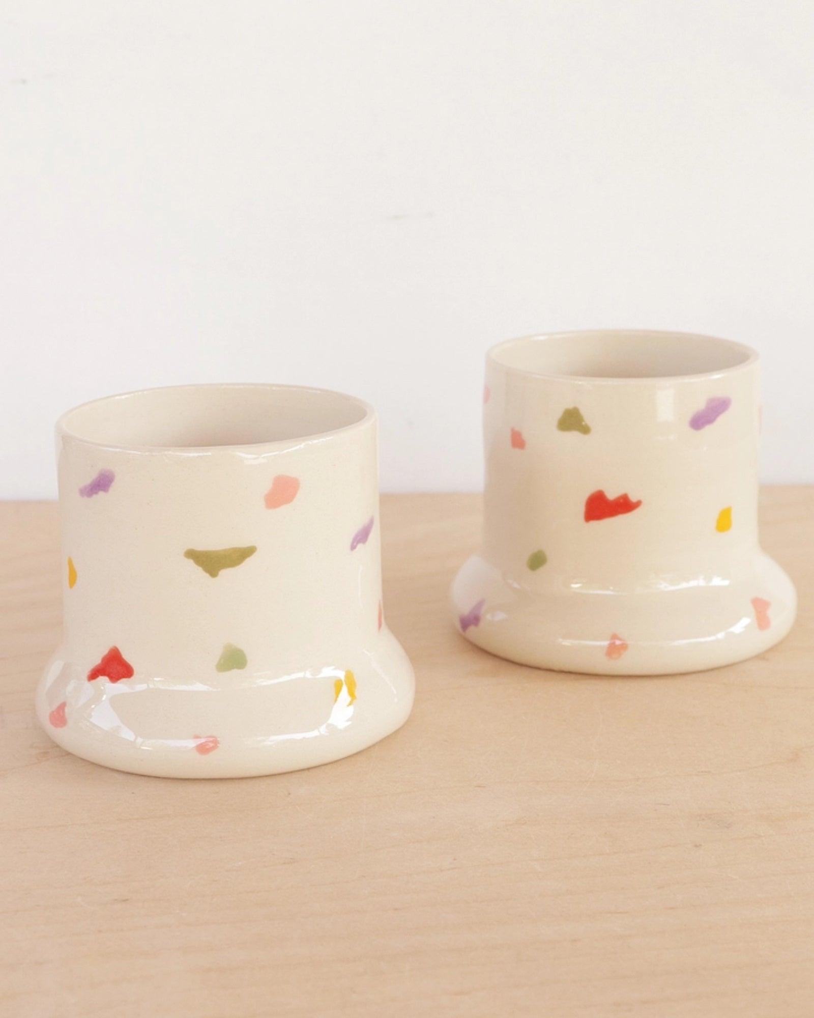 CERAMIC SPECKLE TUMBLER