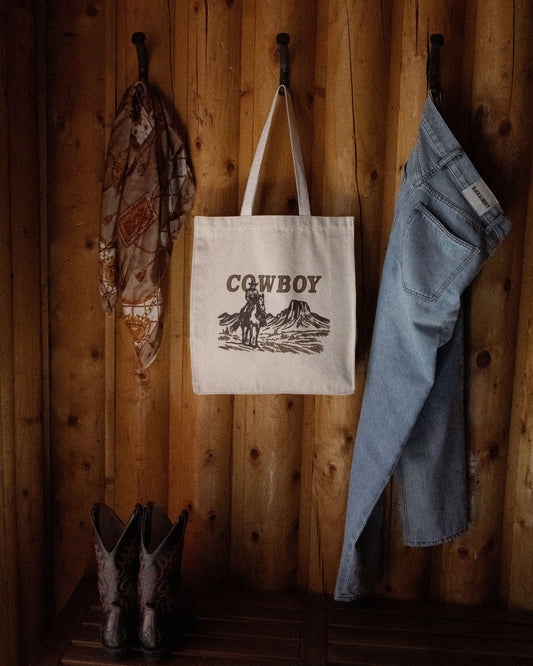 COWBOY TOTE BAG