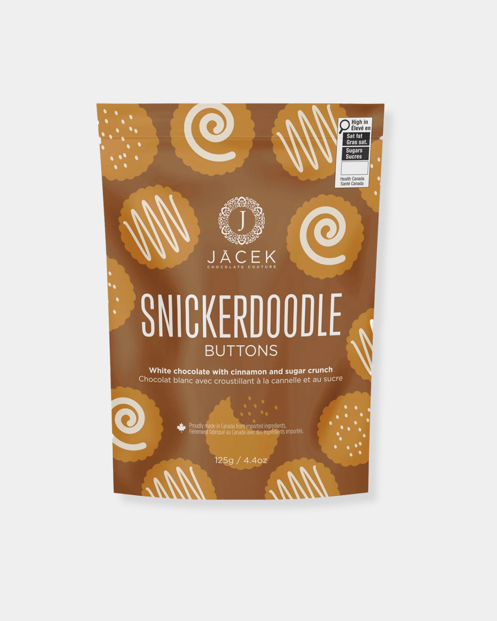 SNICKERDOODLE BUTTONS - 125g POUCH