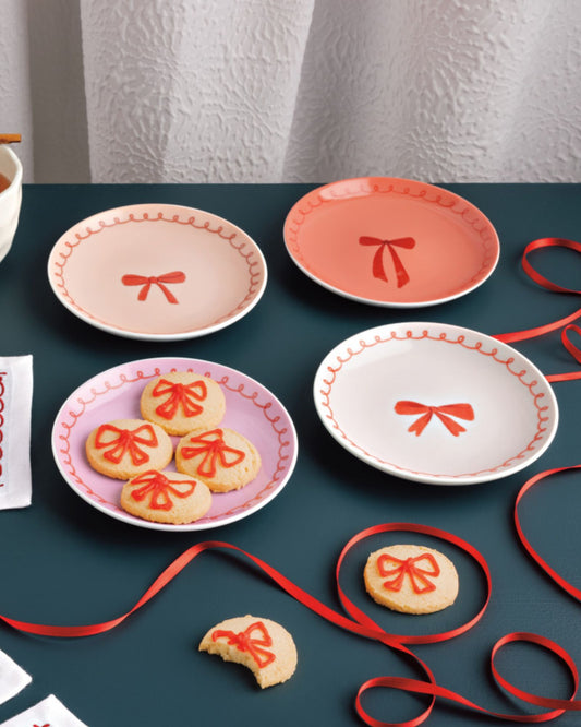 PEACH BOWTIQUE - APPETIZER PLATE