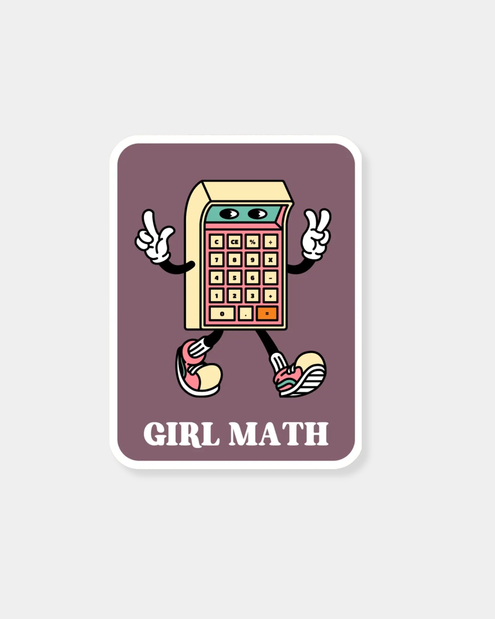 GIRL MATH - STICKER