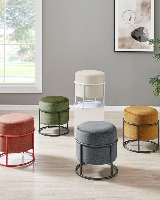 OPHELIA OTTOMAN - PADBURRY DARK GREY