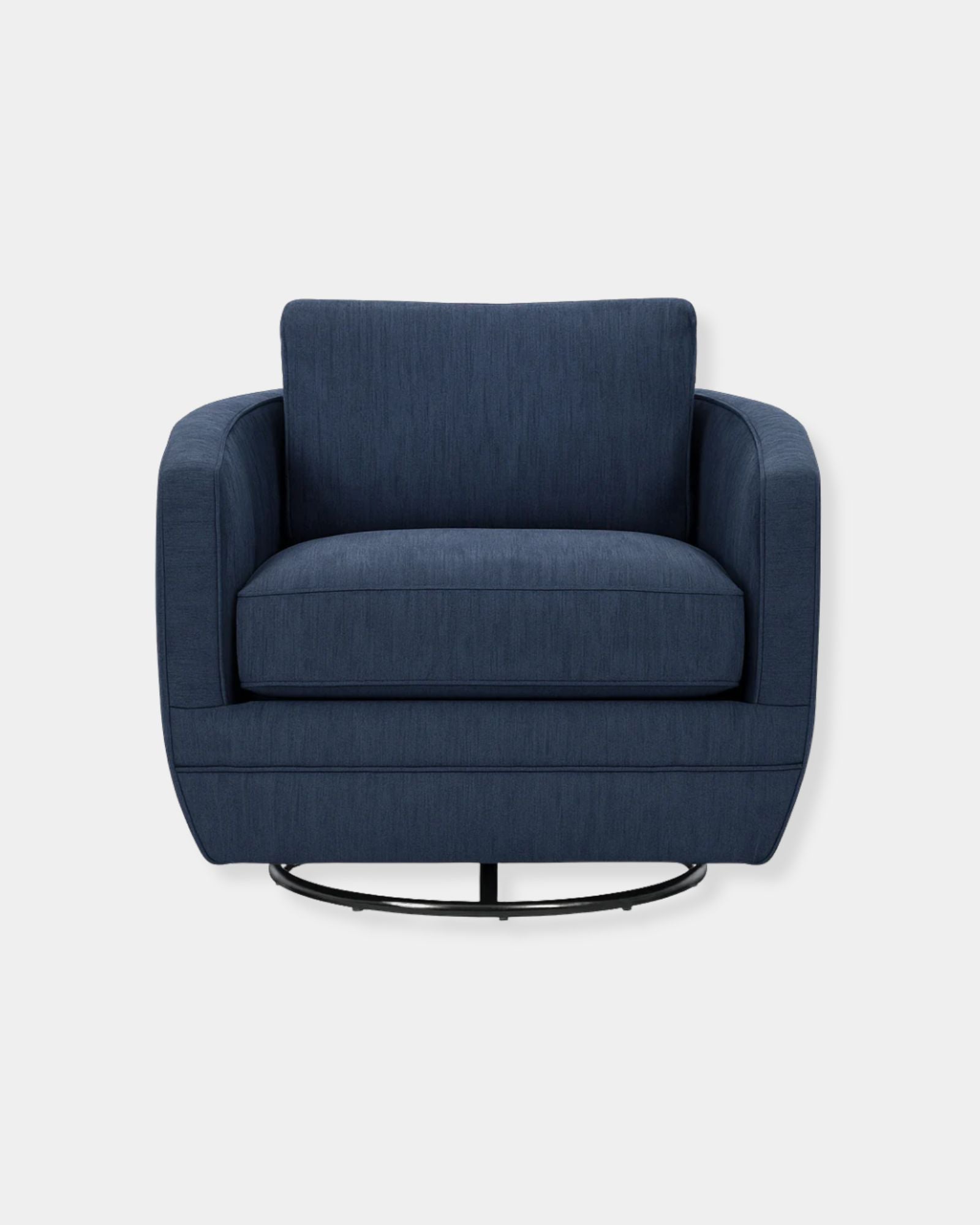 BALTIMO SWIVEL-GLIDE CHAIR - PEACOCK BLUE