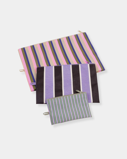 GO POUCH SET - CANDY SHOP STRIPES