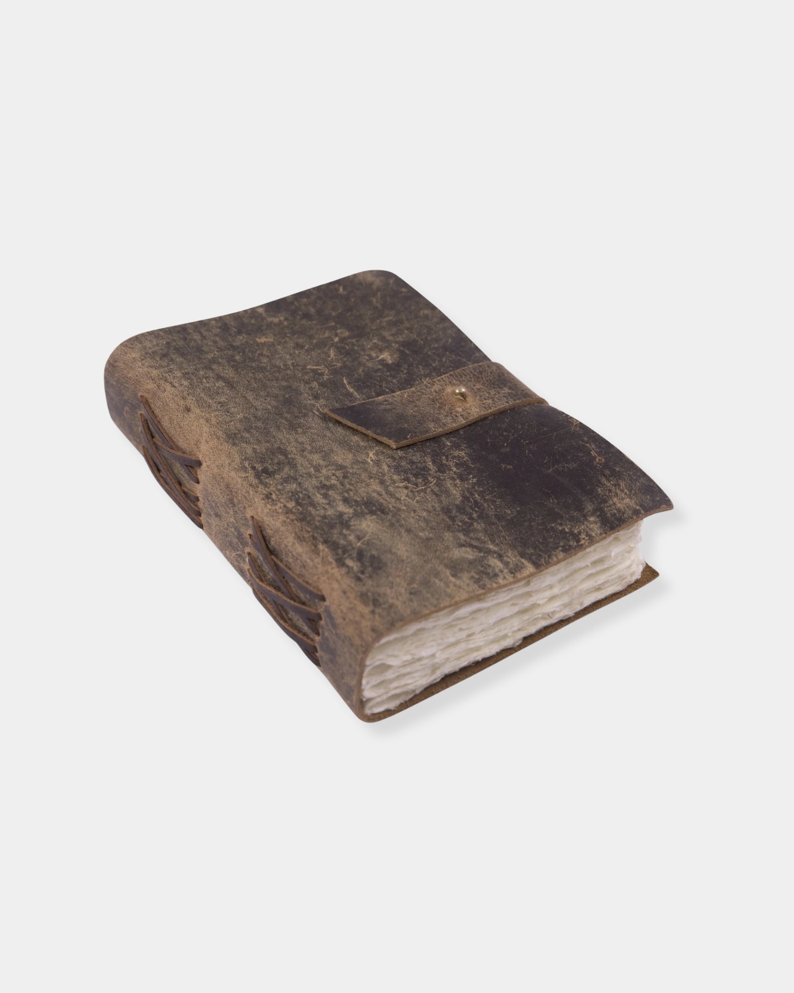 SCRATCHED LEATHER JOURNAL - LARGE
