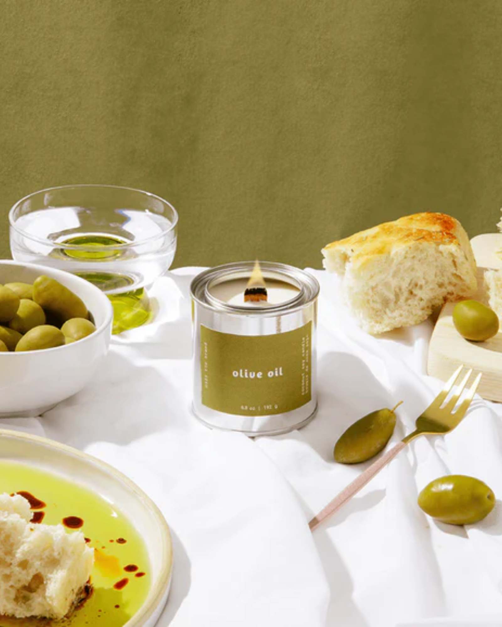 OLIVE OIL 8OZ - CANDLE