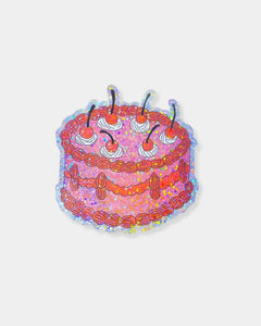 GLITTER CAKE - STICKER