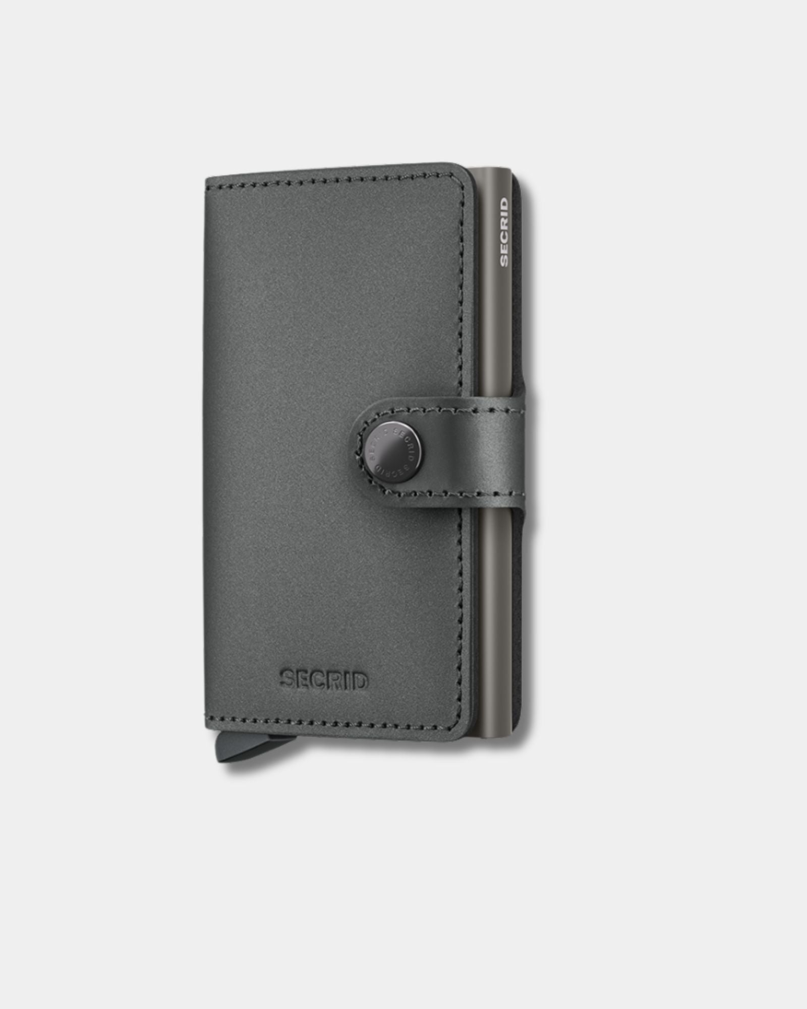 MINIWALLET MATTE SATIN - STEEL