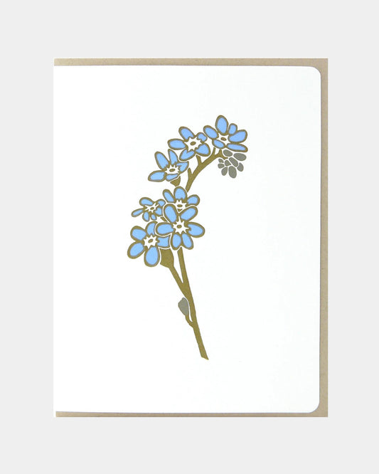 FORGET ME NOTS - CARD