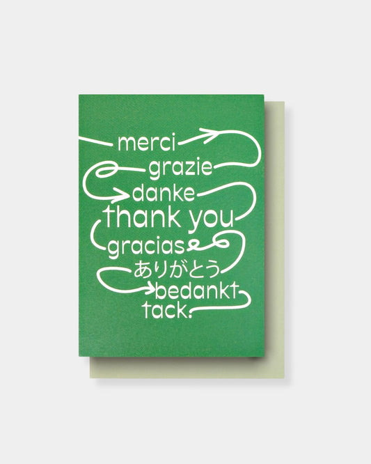 WANDERLUST THANK YOU - CARD