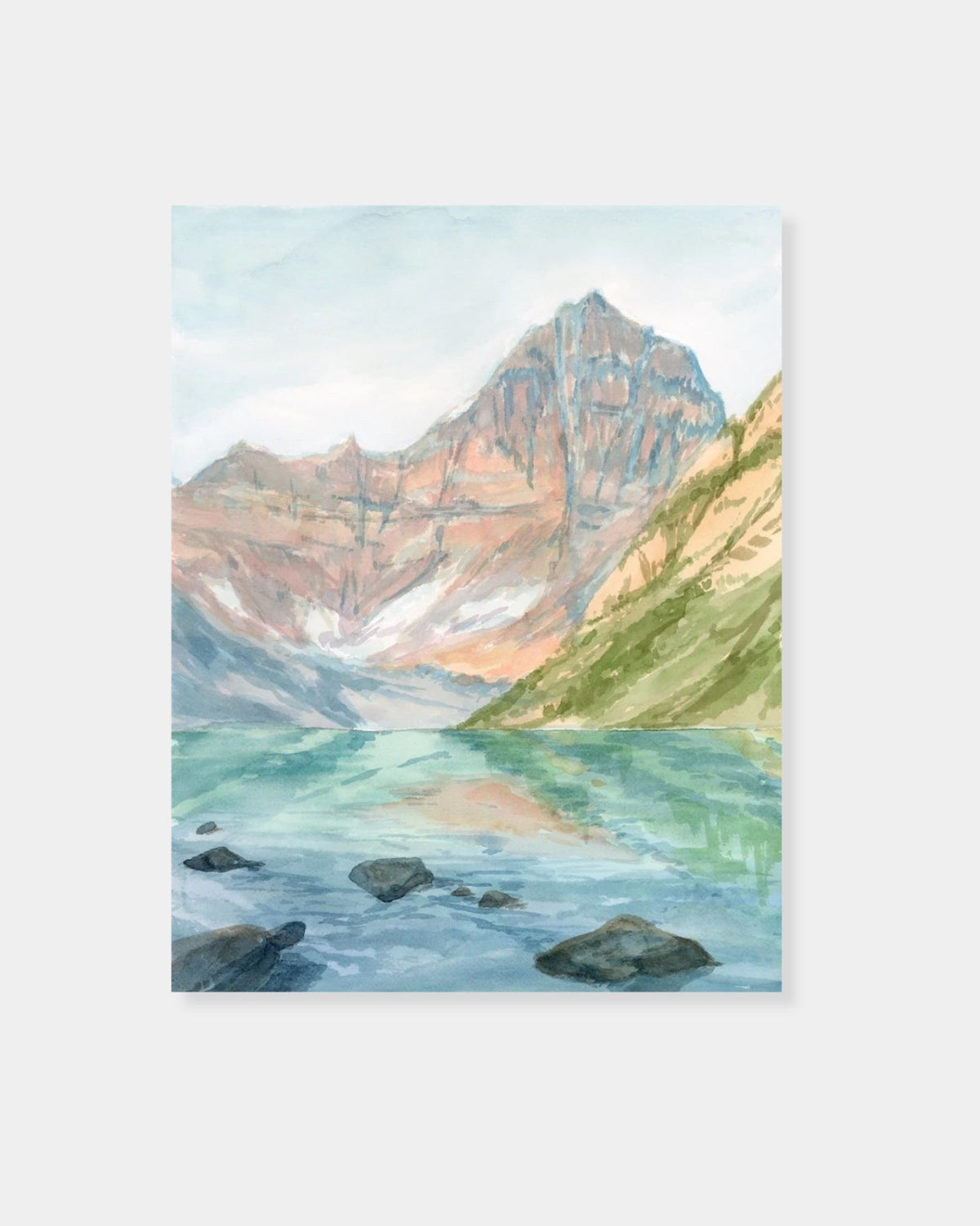 BOW LAKE 8x10 - PRINT