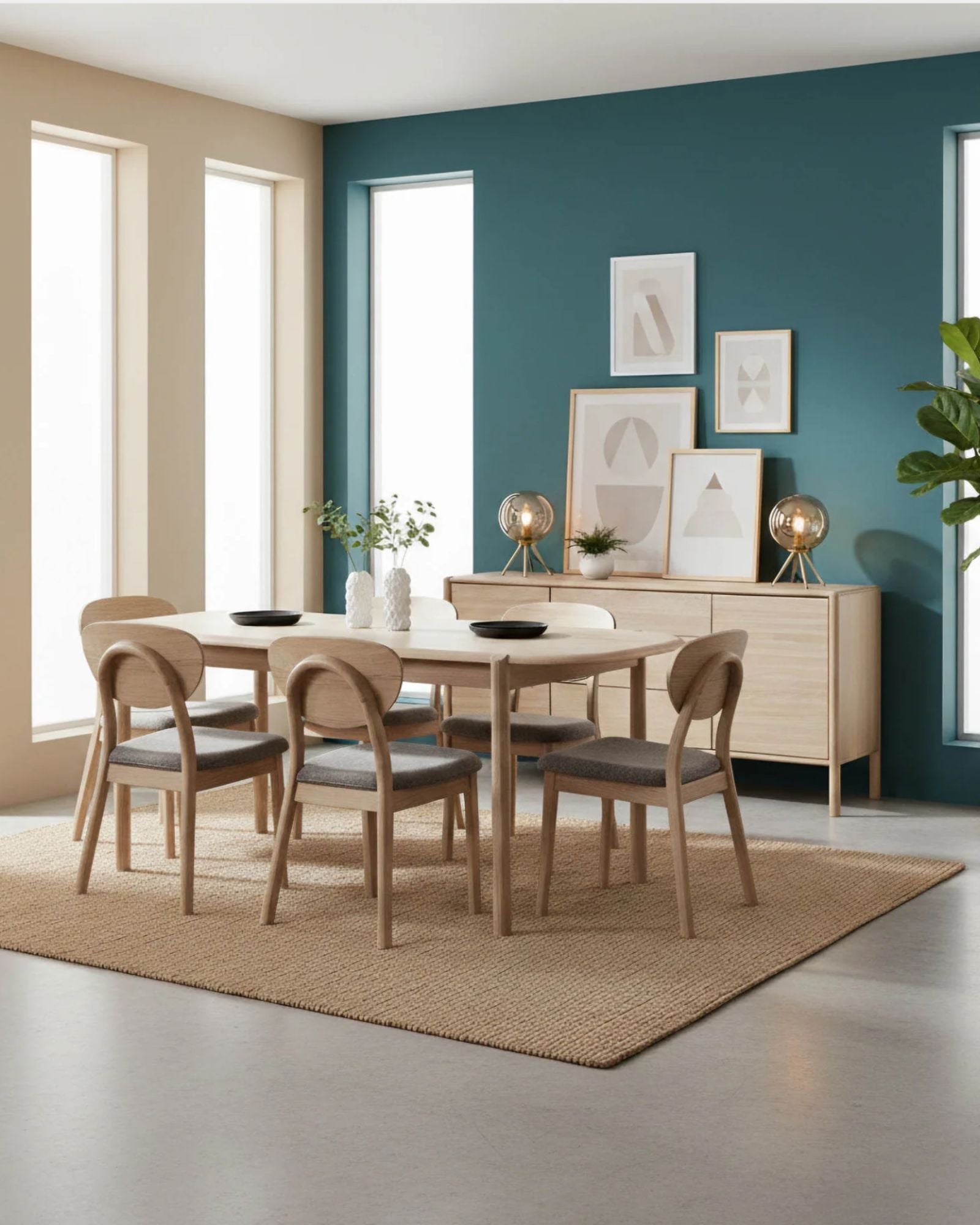 RUNWAY DINING TABLE 62"