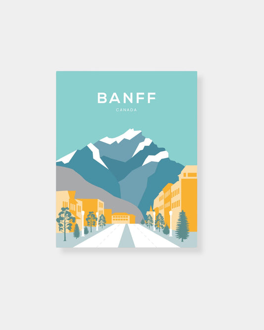 BANFF AVE 8 X 10 - PRINT