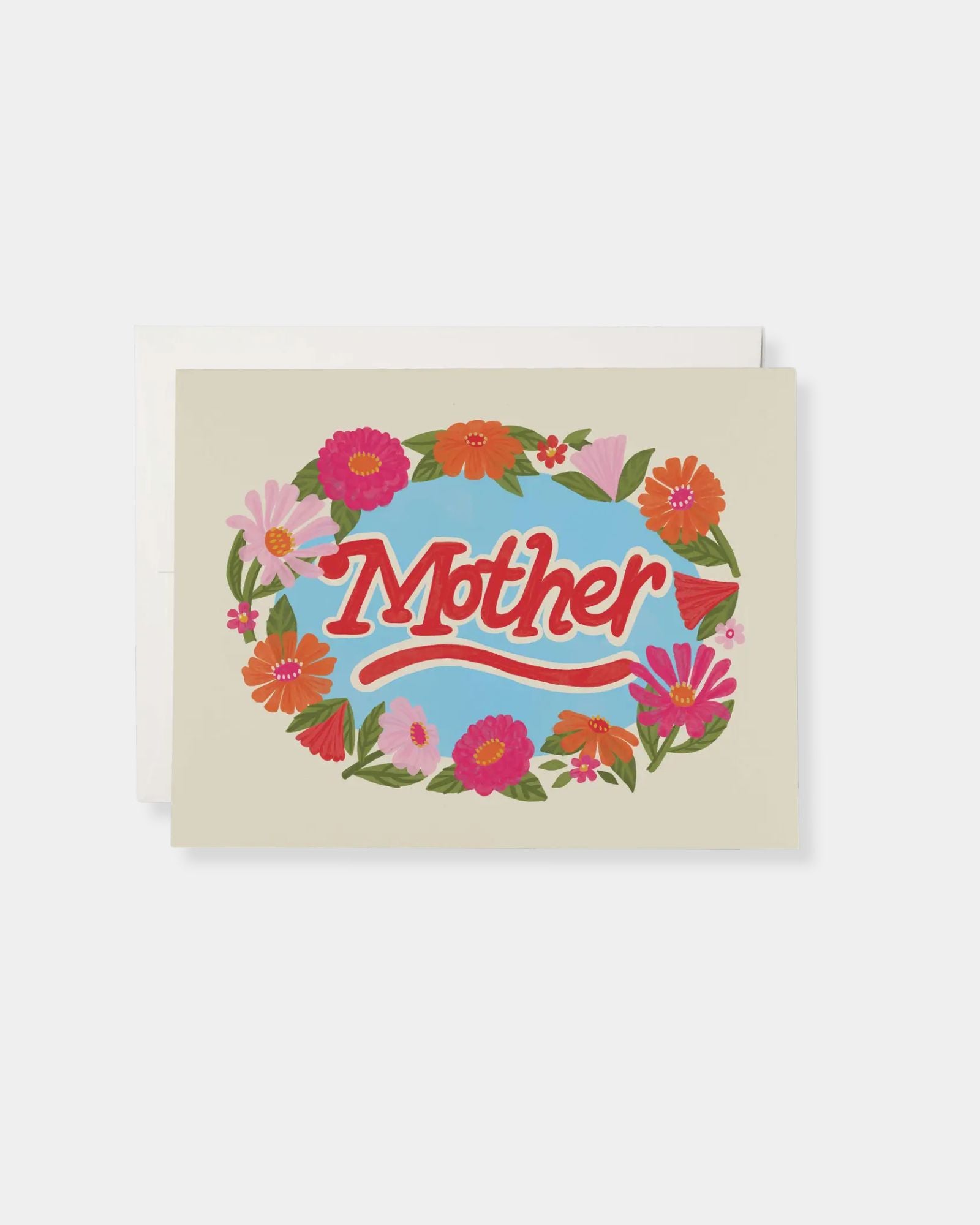 FLORAL FRAMED MOTHER - CARD