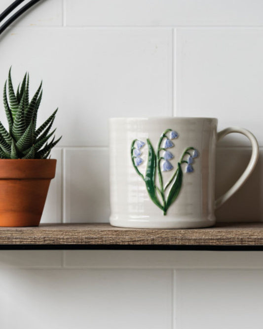 BLUEBELL - EMBOSSED MUG