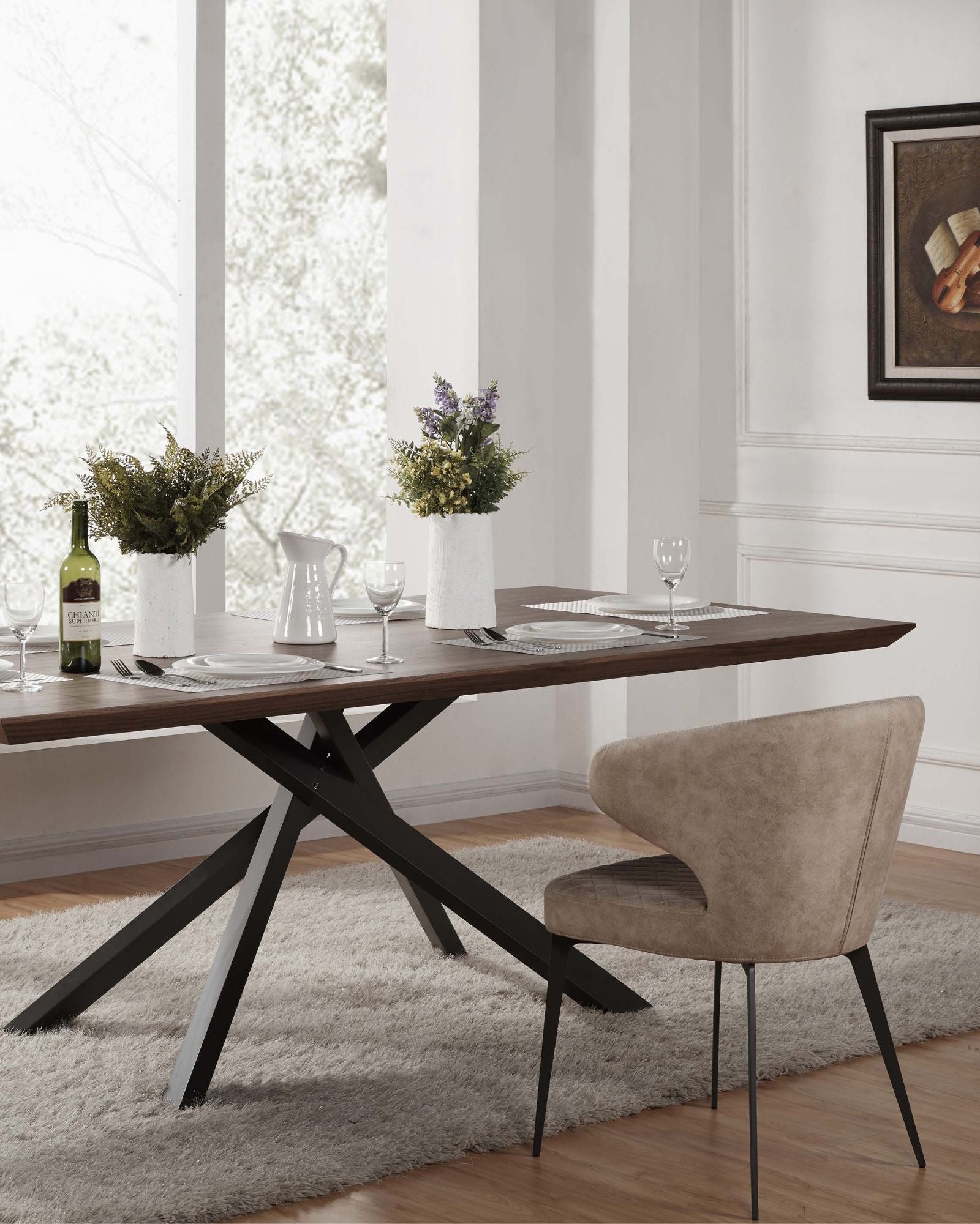 MORENO DINING TABLE 86.5"