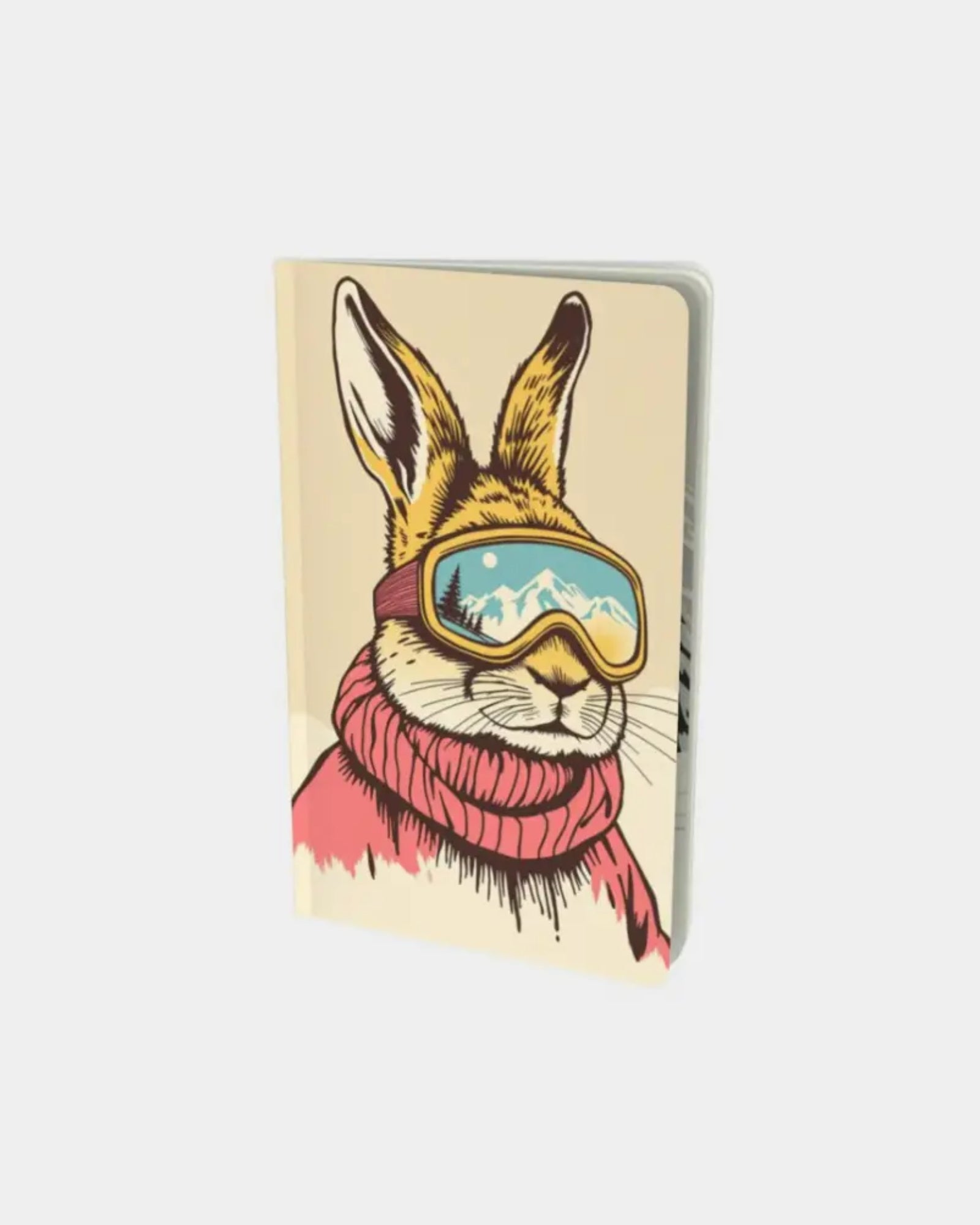 SKI BUNNY NOTEBOOK