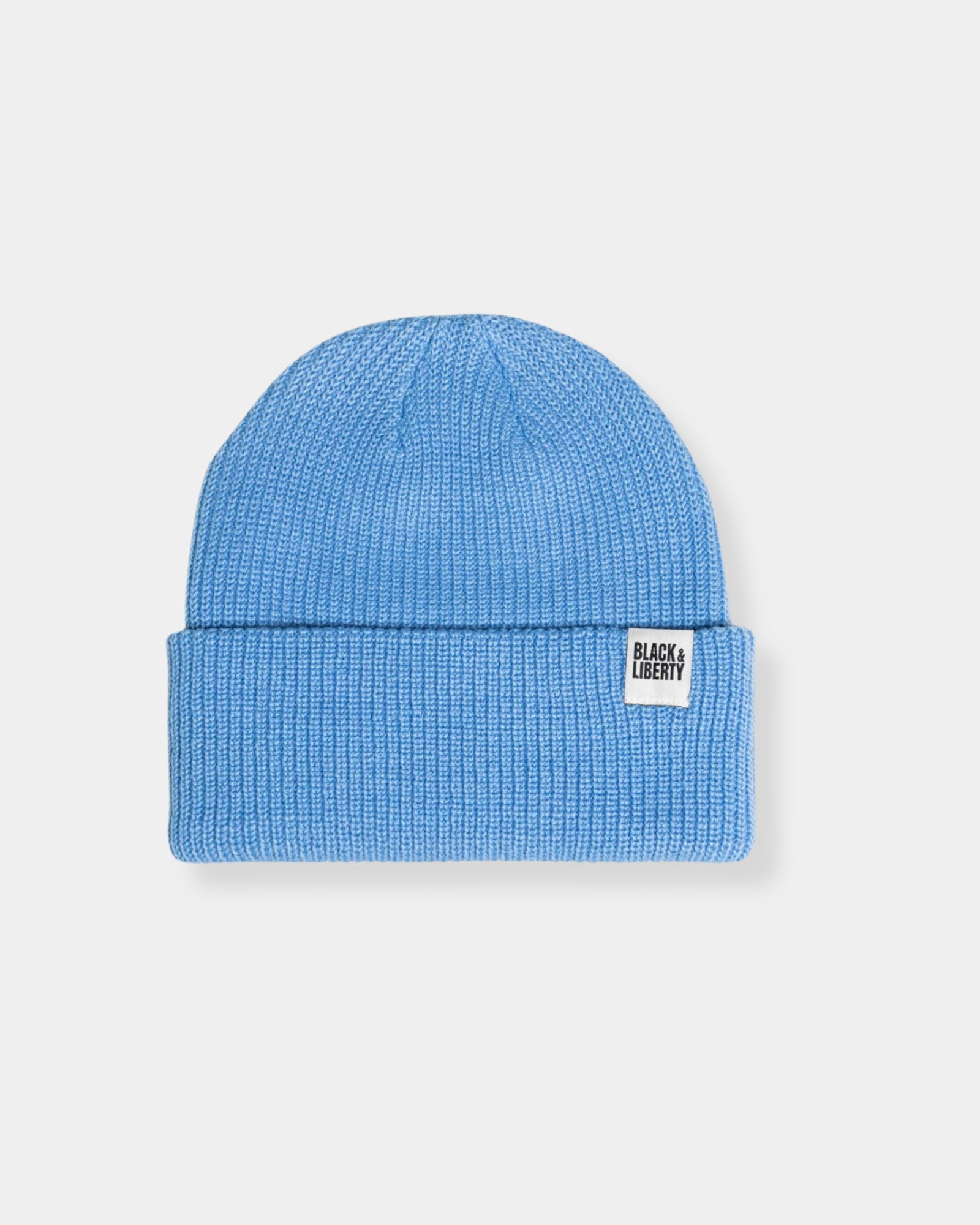 RIB KNIT BEANIE - CAPRI