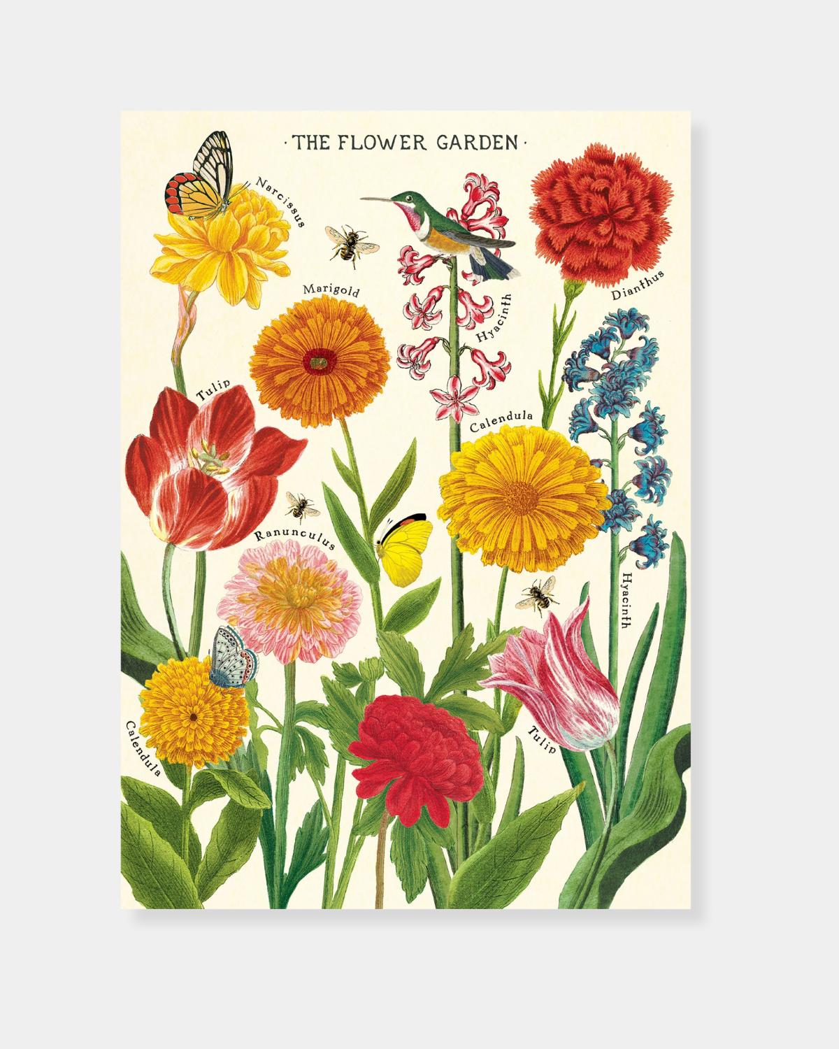 FLOWER GARDEN - POSTER