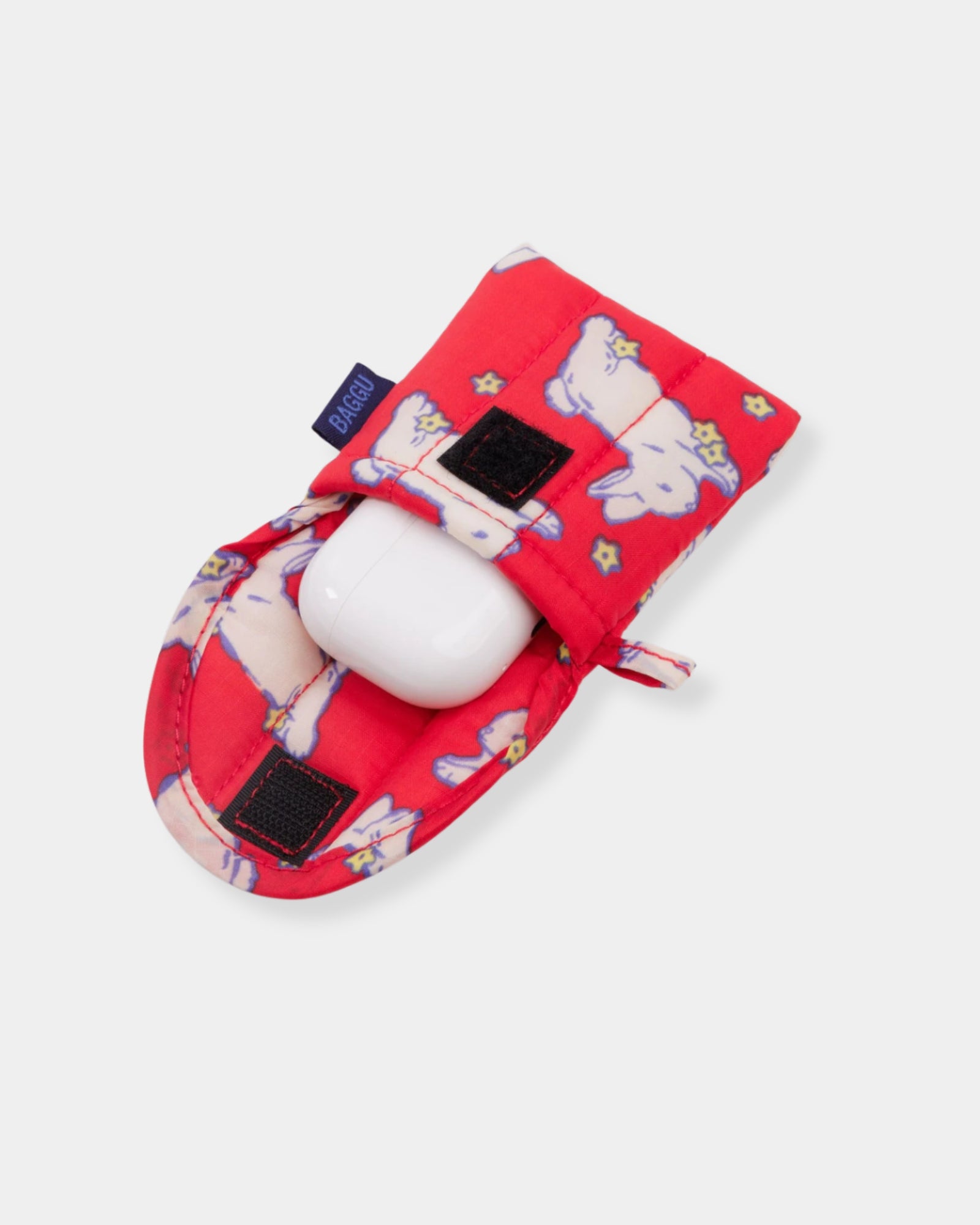 PUFFY EARBUDS CASE - BUNNIES