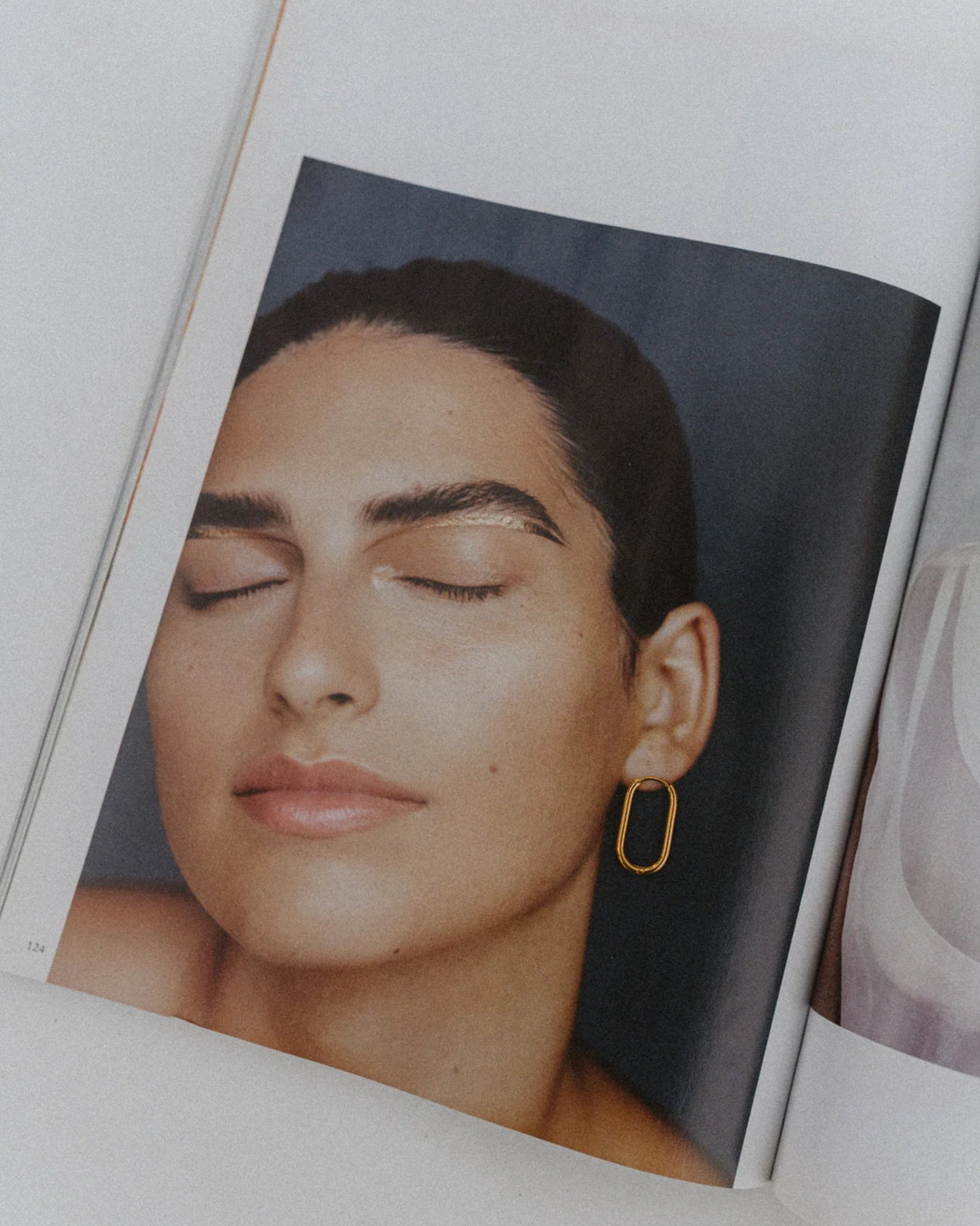 BENNIE GOLD HOOP - EARRINGS