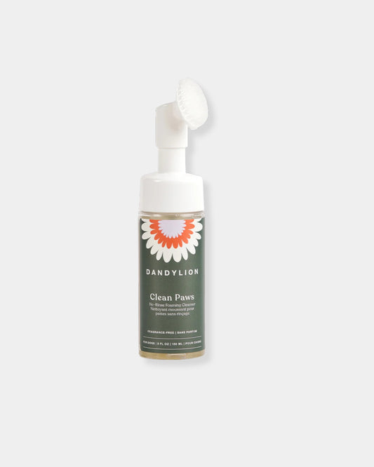 CLEAN PAWS NO-RINSE FOAMING CLEANSER