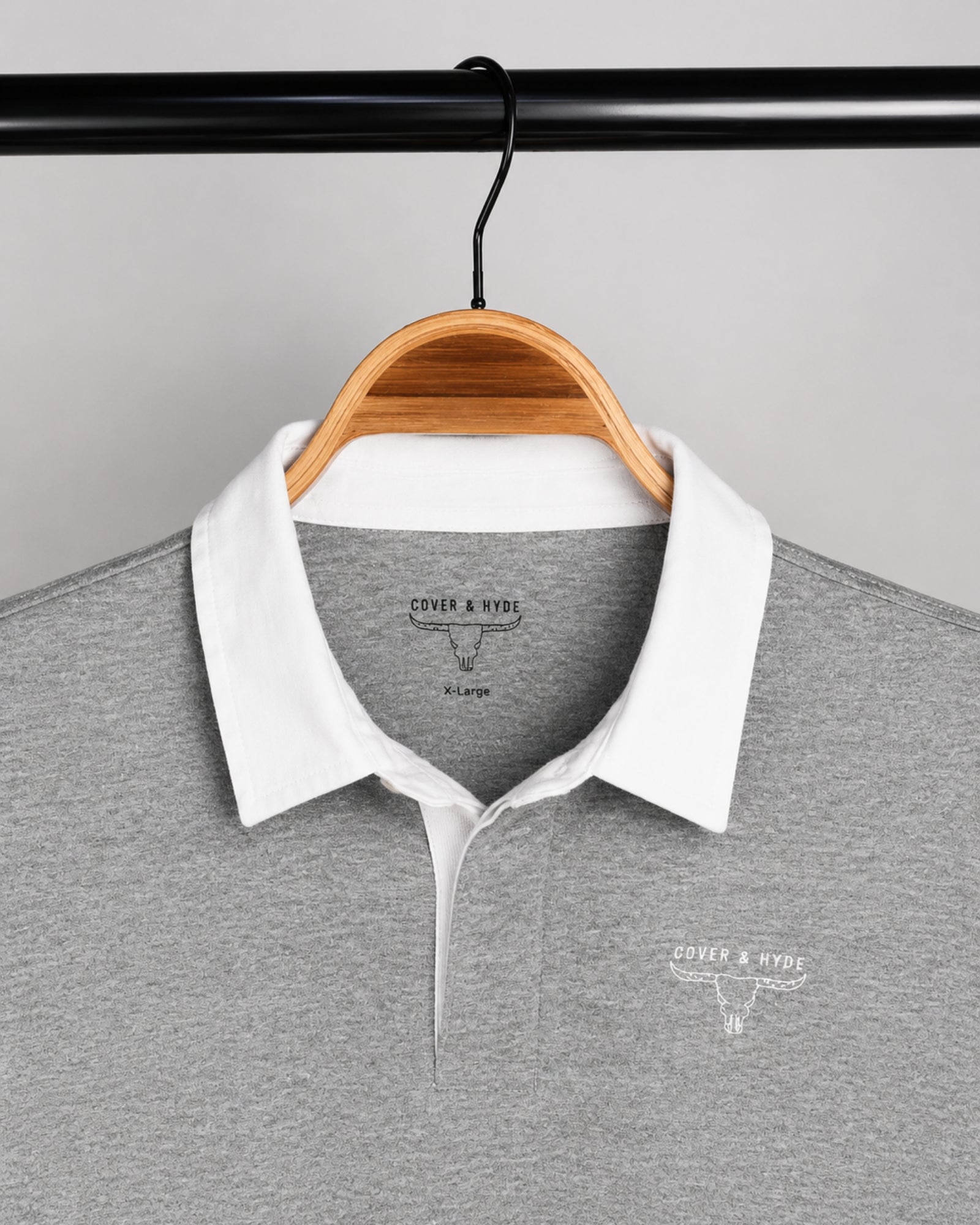 RUGBY SHIRT - GREY