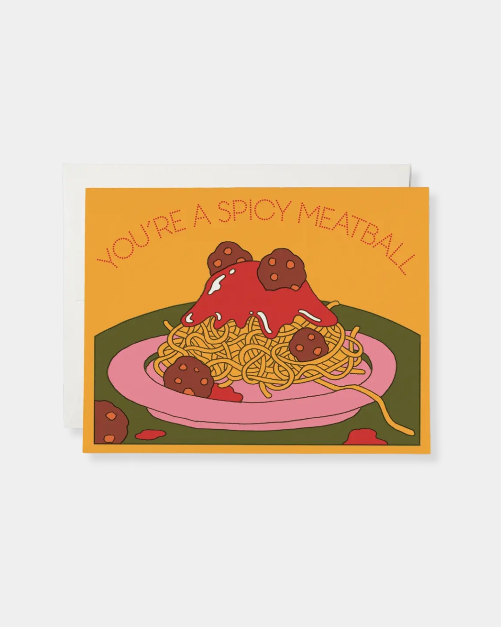 SPICY MEATBALL FRIENDSHIP - CARD