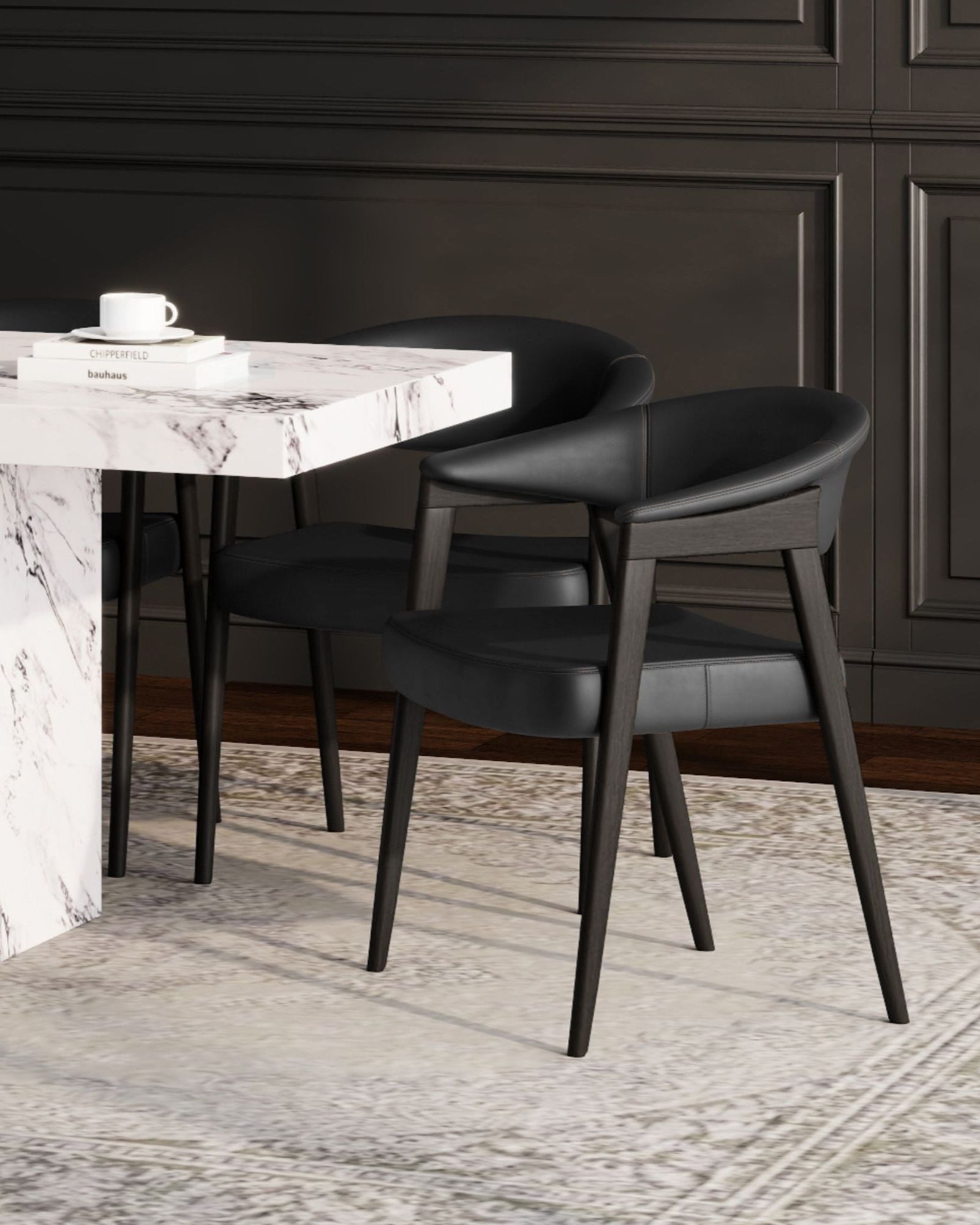 BEXLEY CHAIR SET OF 2 - BLACK