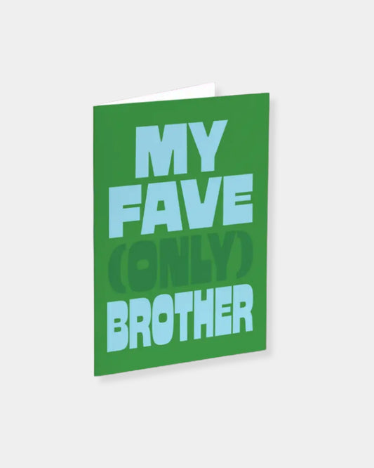 BROTHER BIRTHDAY - CARD