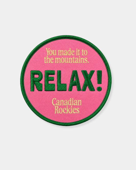 RELAX - IRON-ON PATCH