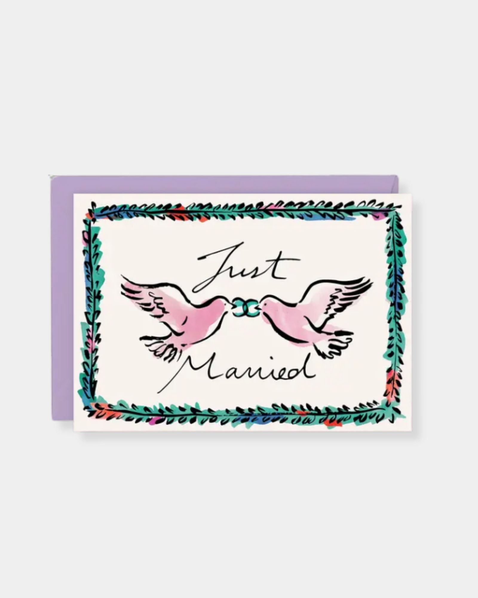 WEDDING DOVES - CARD