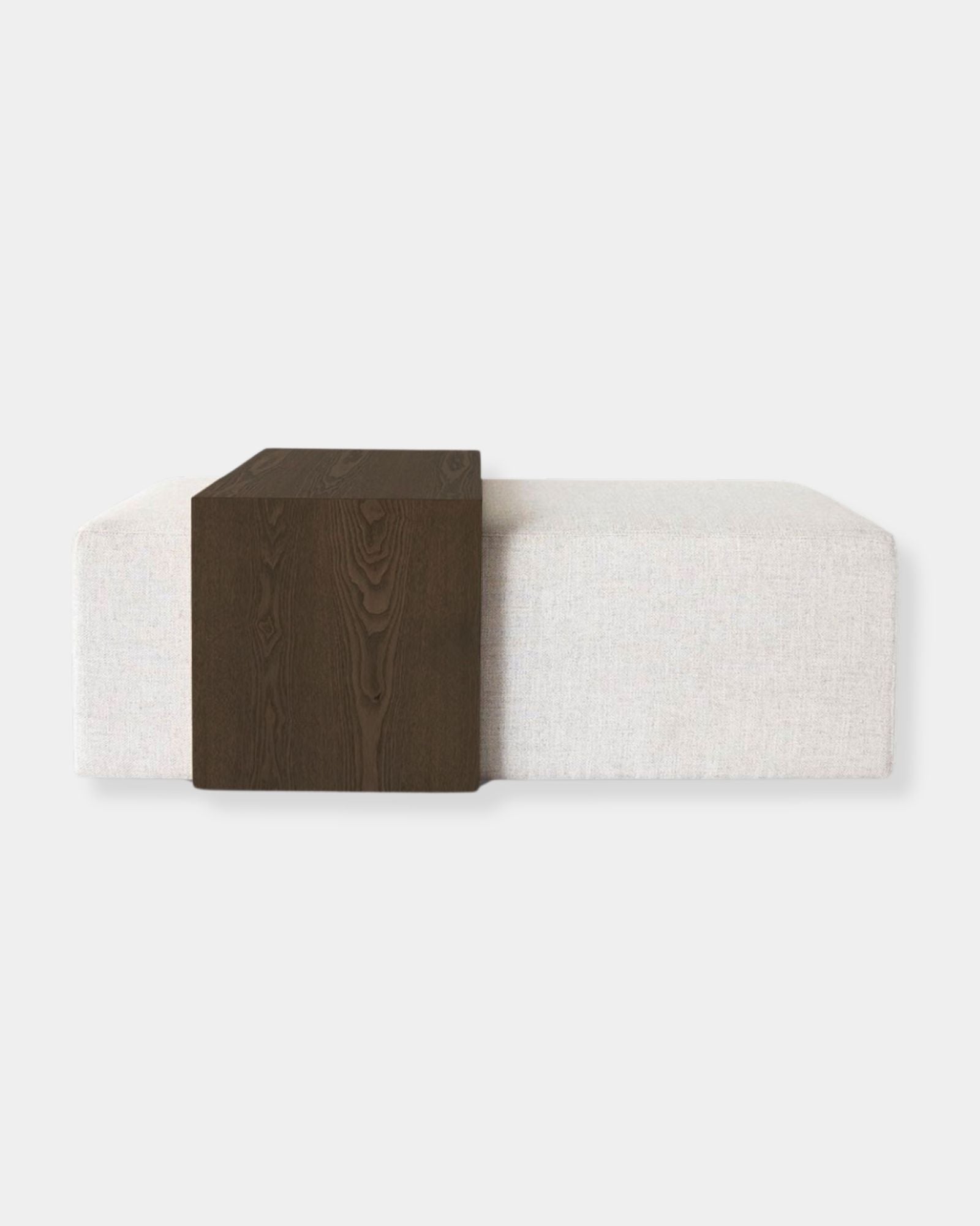 FOREST COFFEE TABLE - CREAM - DARK BROWN