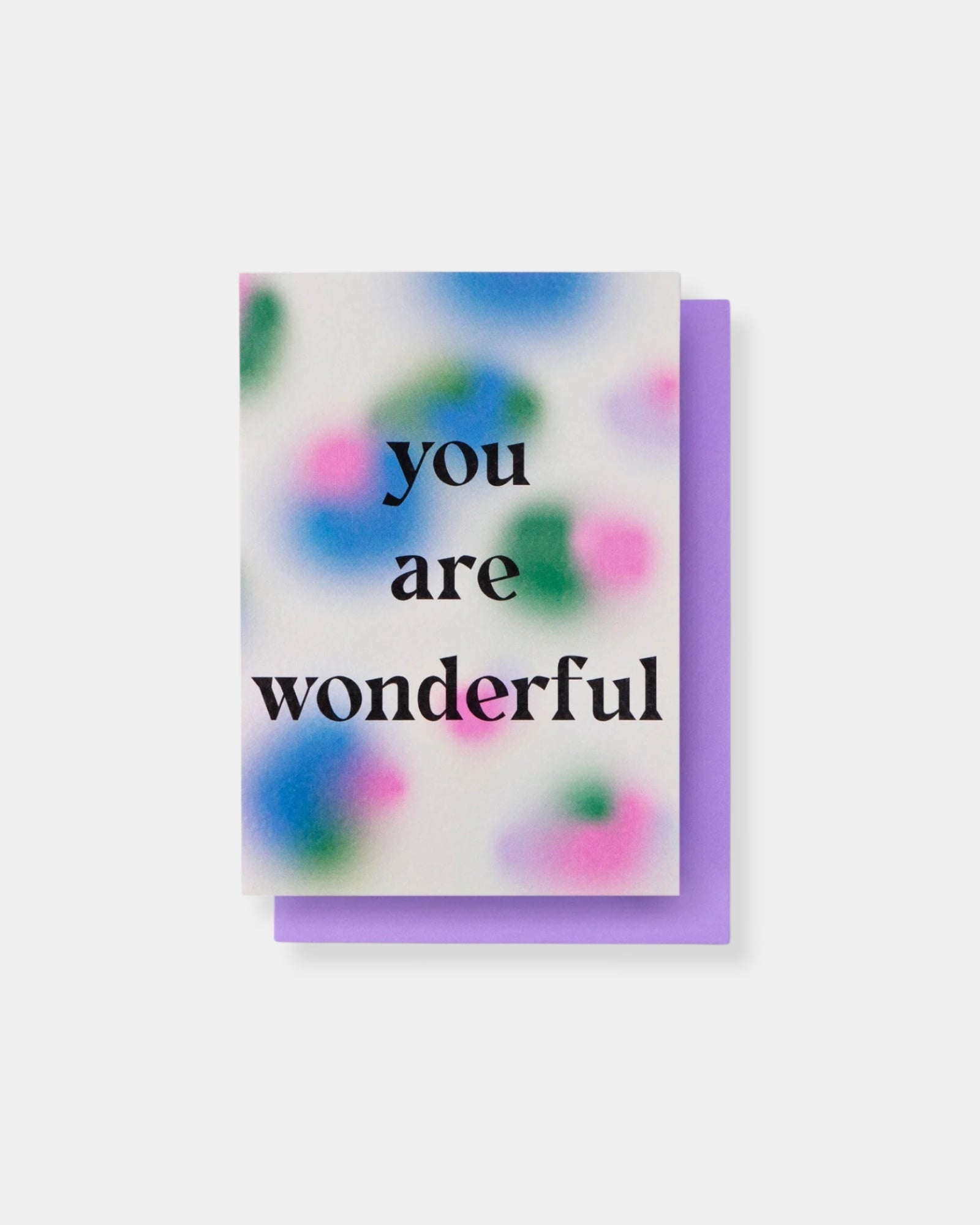GRADIENT WONDERFUL - CARD