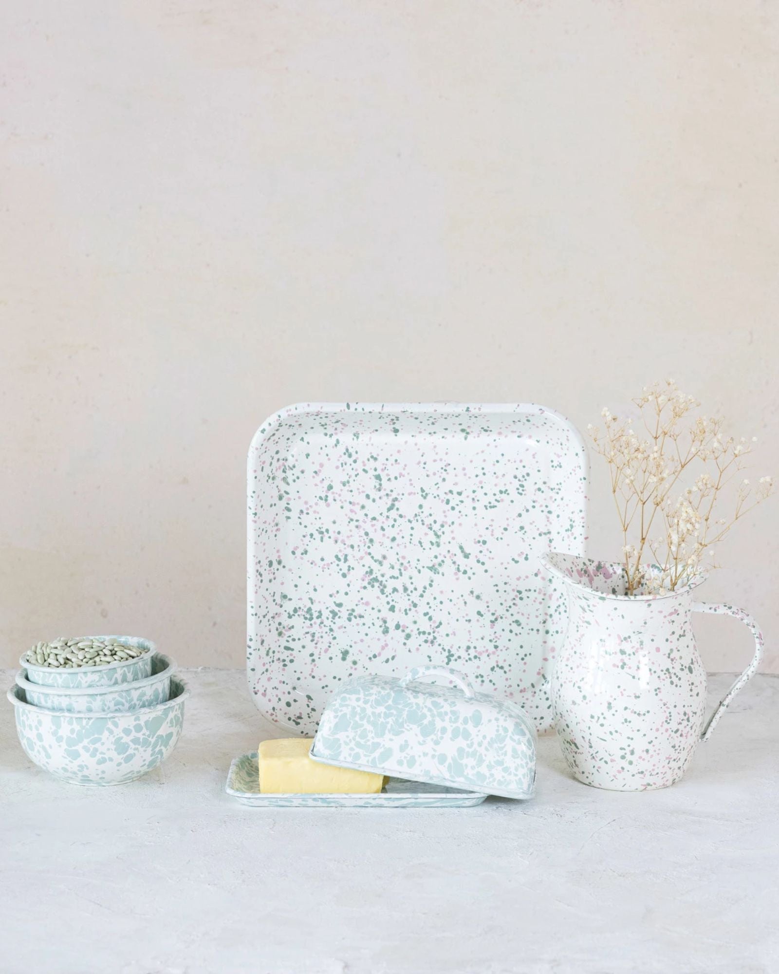 ENAMELED BOWL - MEDIUM