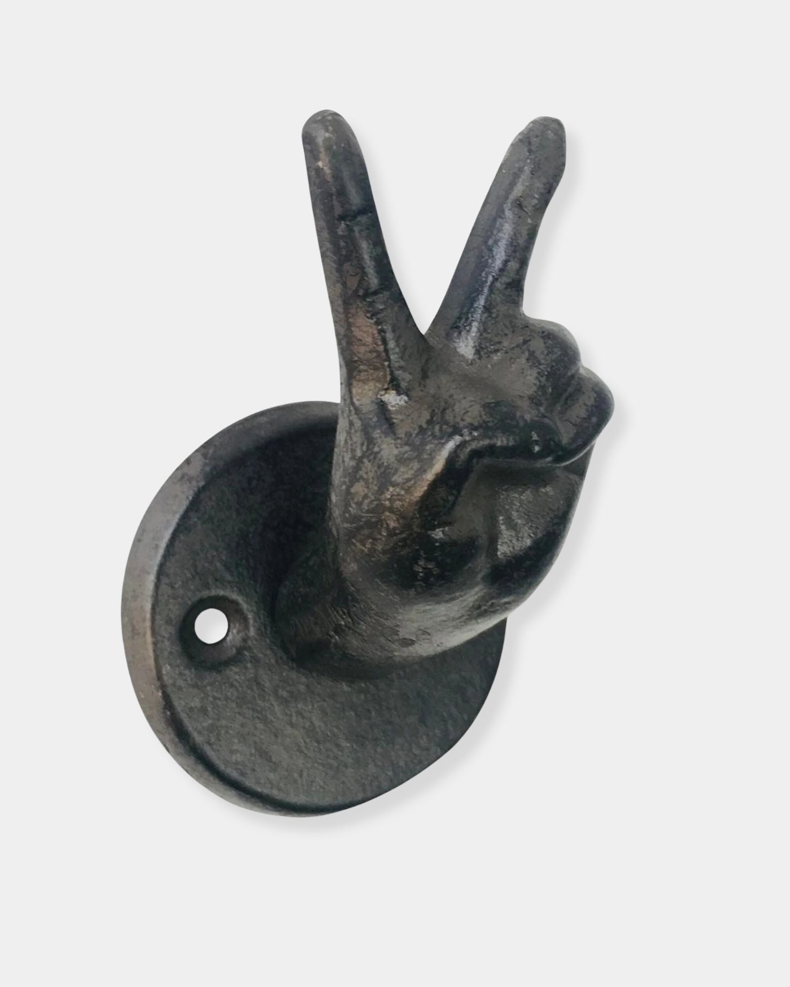 PEACE HOOK CAST IRON