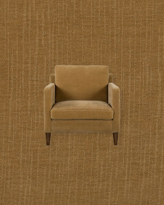 GEMMA CLUB CHAIR - MUSTARD