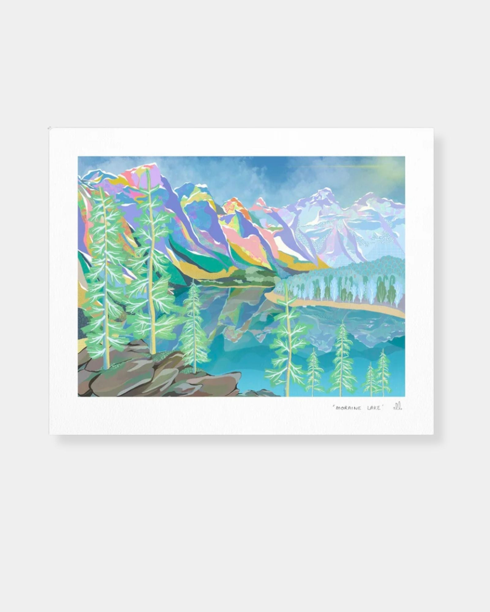 MORAINE LAKE 8X10 - PRINT