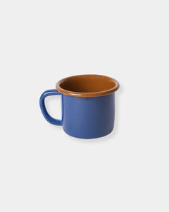 BLUE & BROWN MUG 12oz