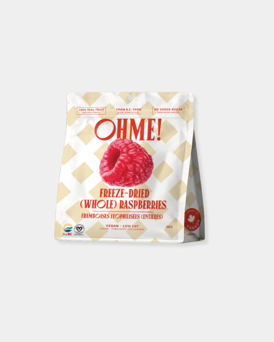 FREEZE DRIED WHOLE RASPBERRIES