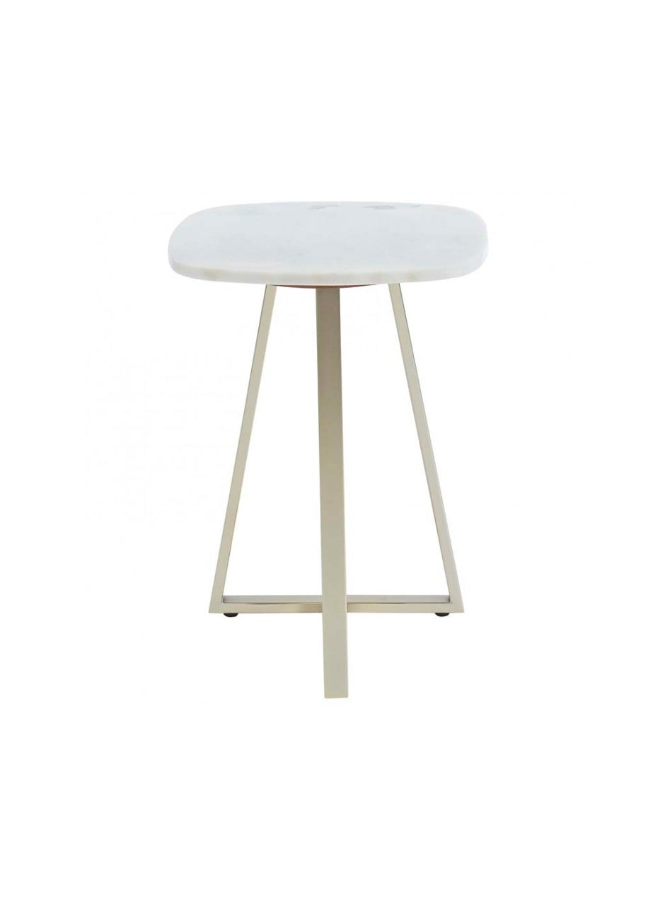 ELLIS ACCENT TABLE- WHITE