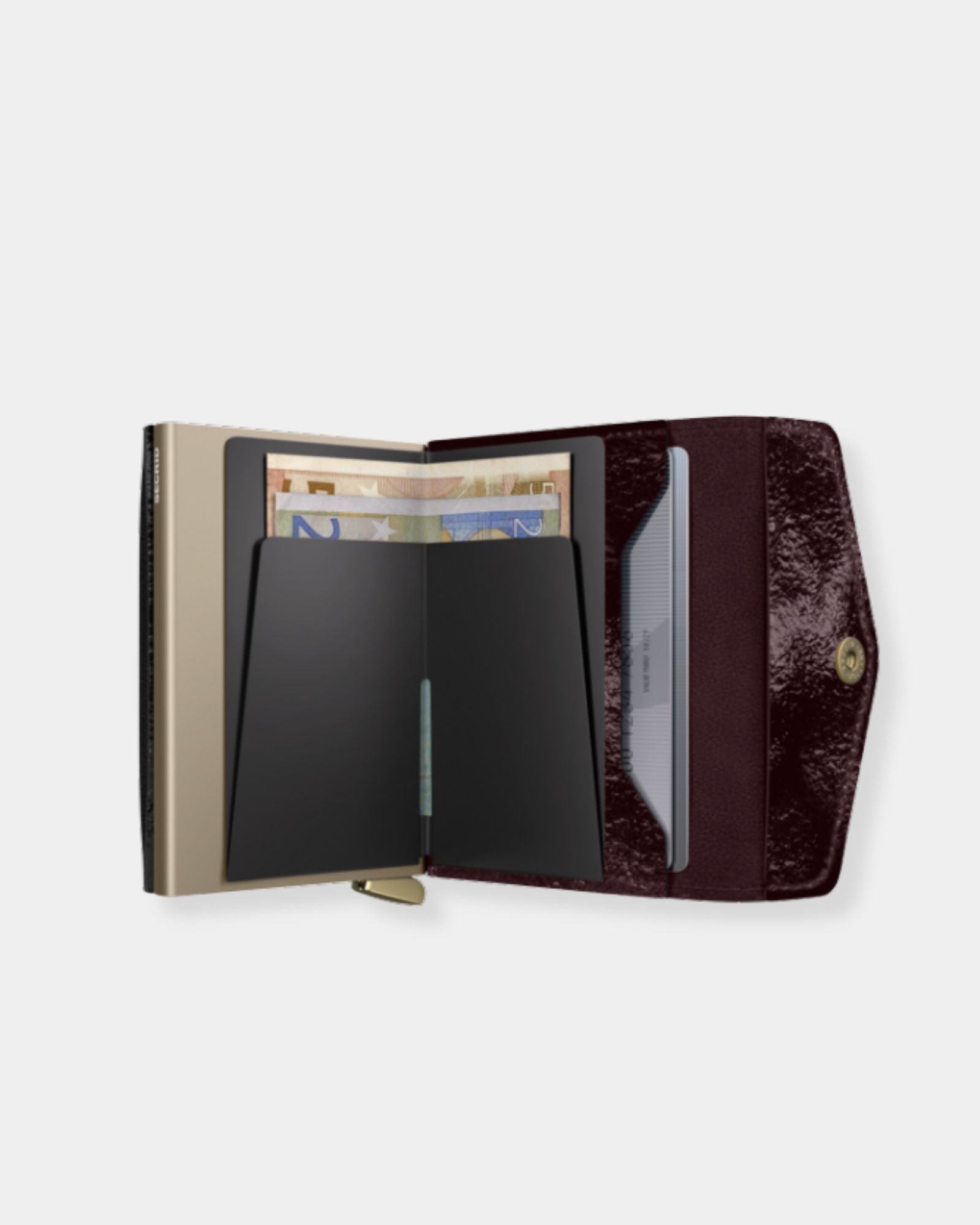 NAPLAK PLUM - ENVELOPE WALLET+