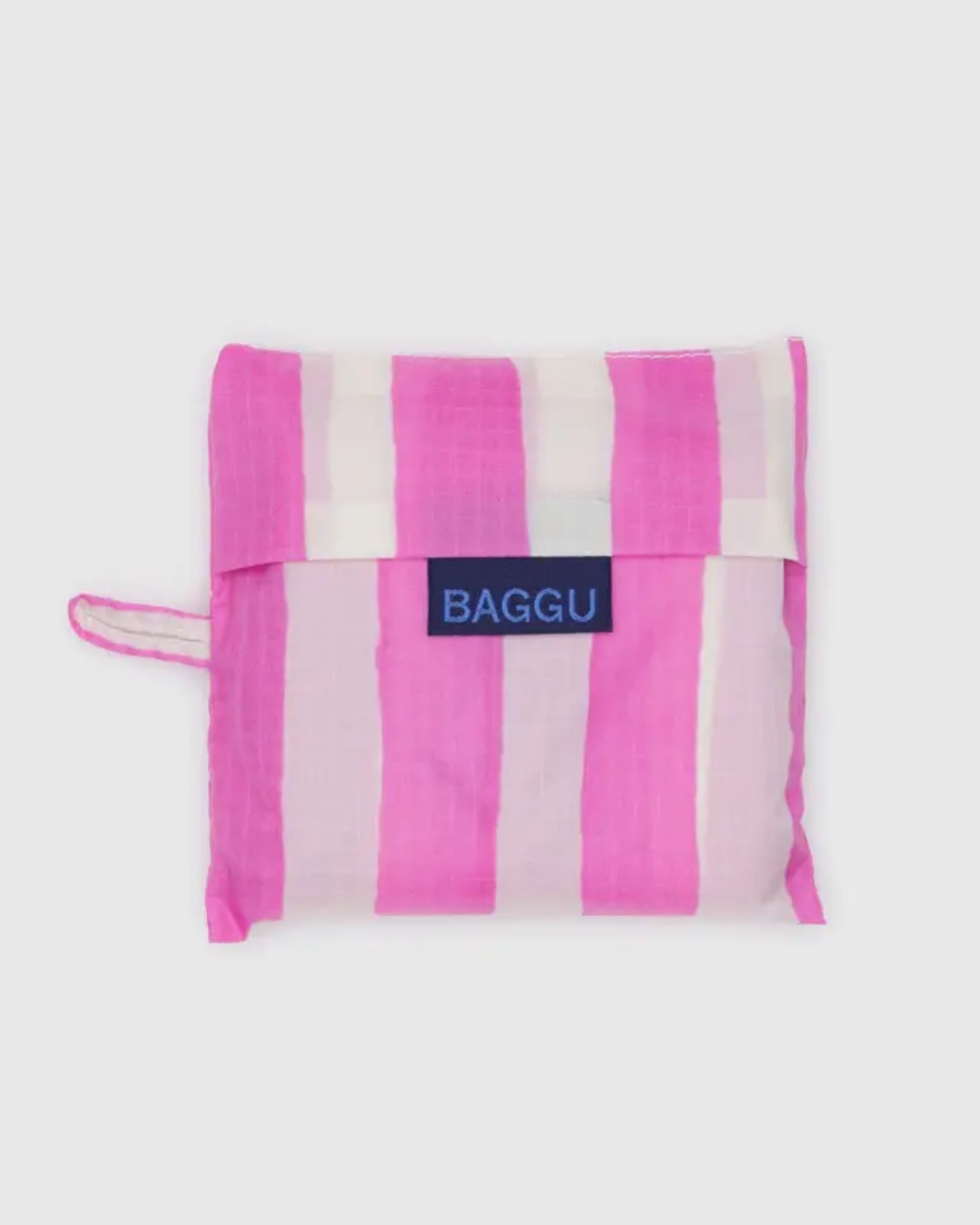 STANDARD BAGGU - PINK PAINTED STRIPE