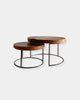 OTTO NATURAL S/2 - COFFEE TABLE
