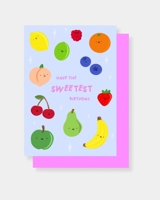 SWEETEST BIRTHDAY - CARD