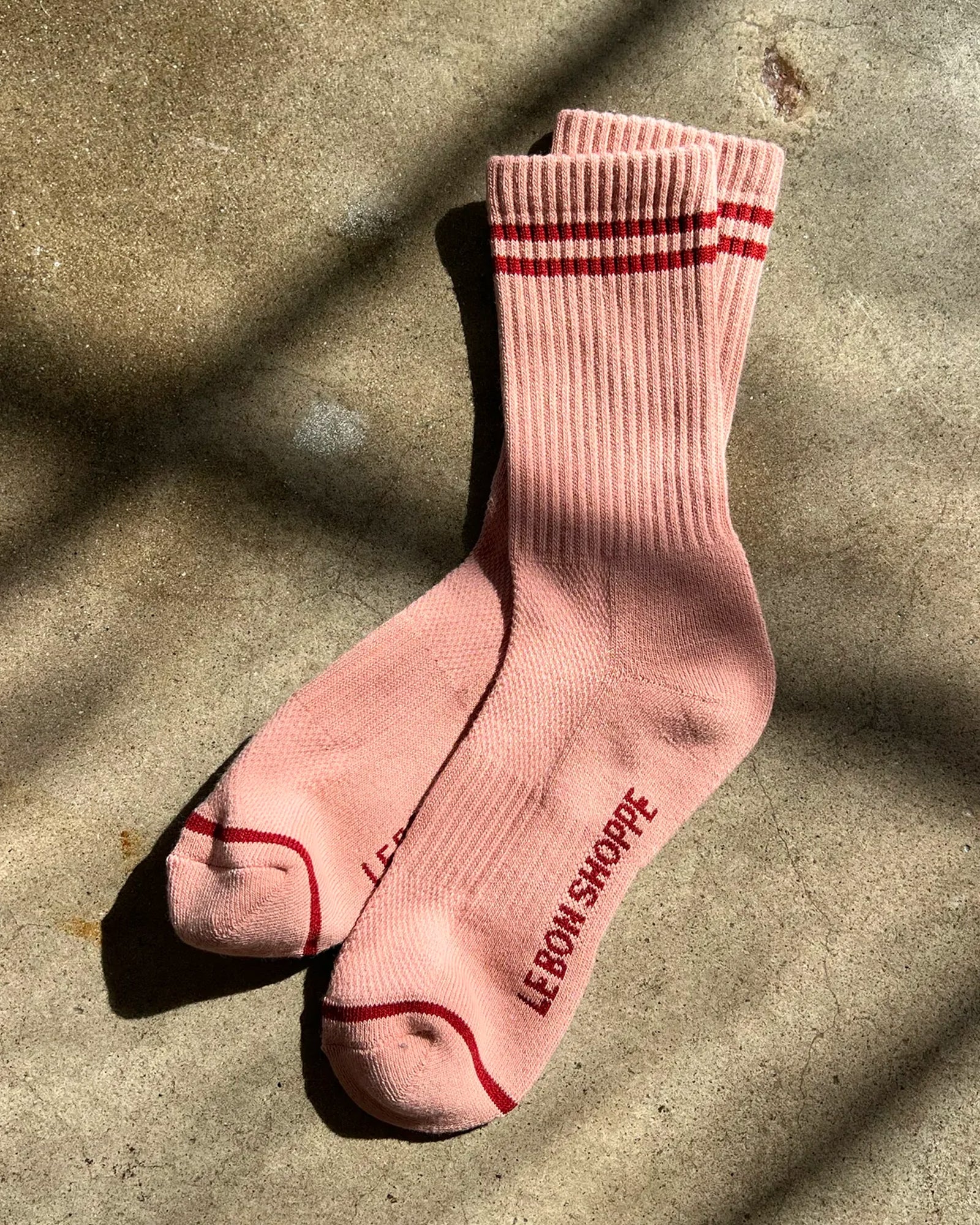 VINTAGE PINK BOYFRIEND - SOCK