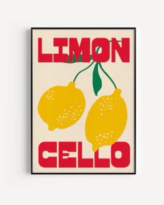 LIMONCELLO LEMONS - PRINT