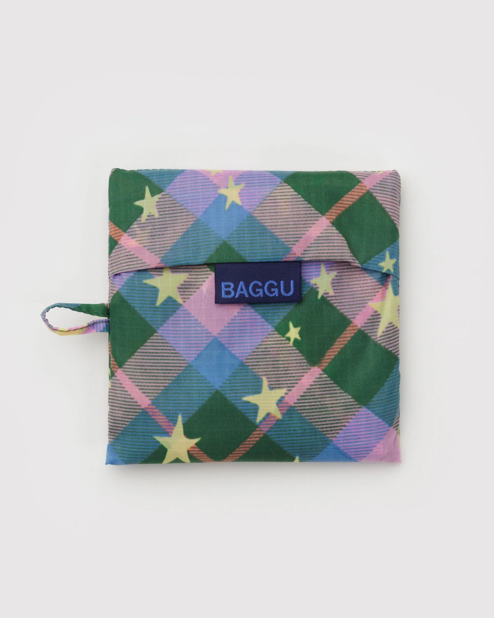 STANDARD BAG - GREEN STAR PLAID
