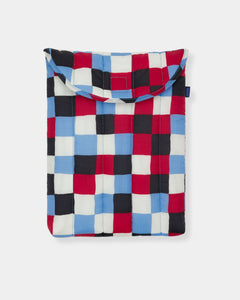 PUFFY LAPTOP SLEEVE 13/14" - PAINTED CHECK